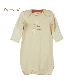 Eotton 100%有機棉長頸鹿嬰兒長袍
